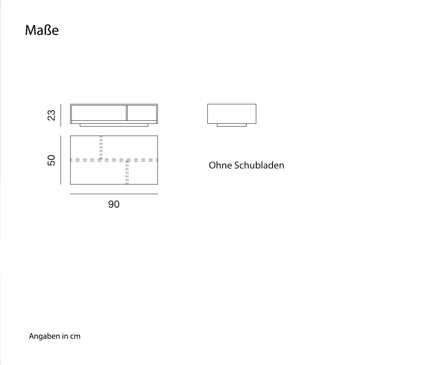 Novamobili Design Table basse Seven Esquisse petite variante