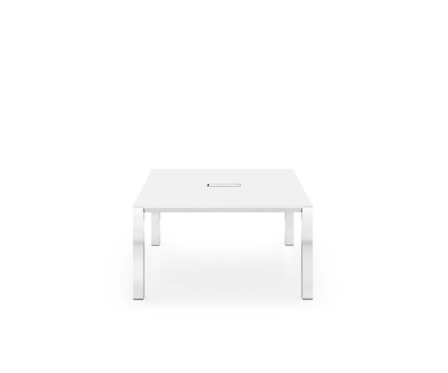 Manager Bureau P80 140x140 HPL 100 blanc