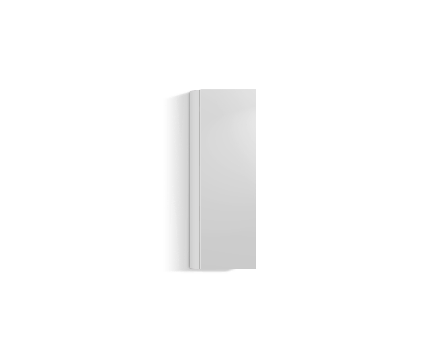 Armoire suspendue design salon Vertical H96 L30 blanc300